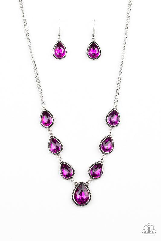 Paparazzi Necklace - Socialite Social - Pink