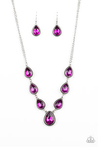 Paparazzi Necklace - Socialite Social - Pink