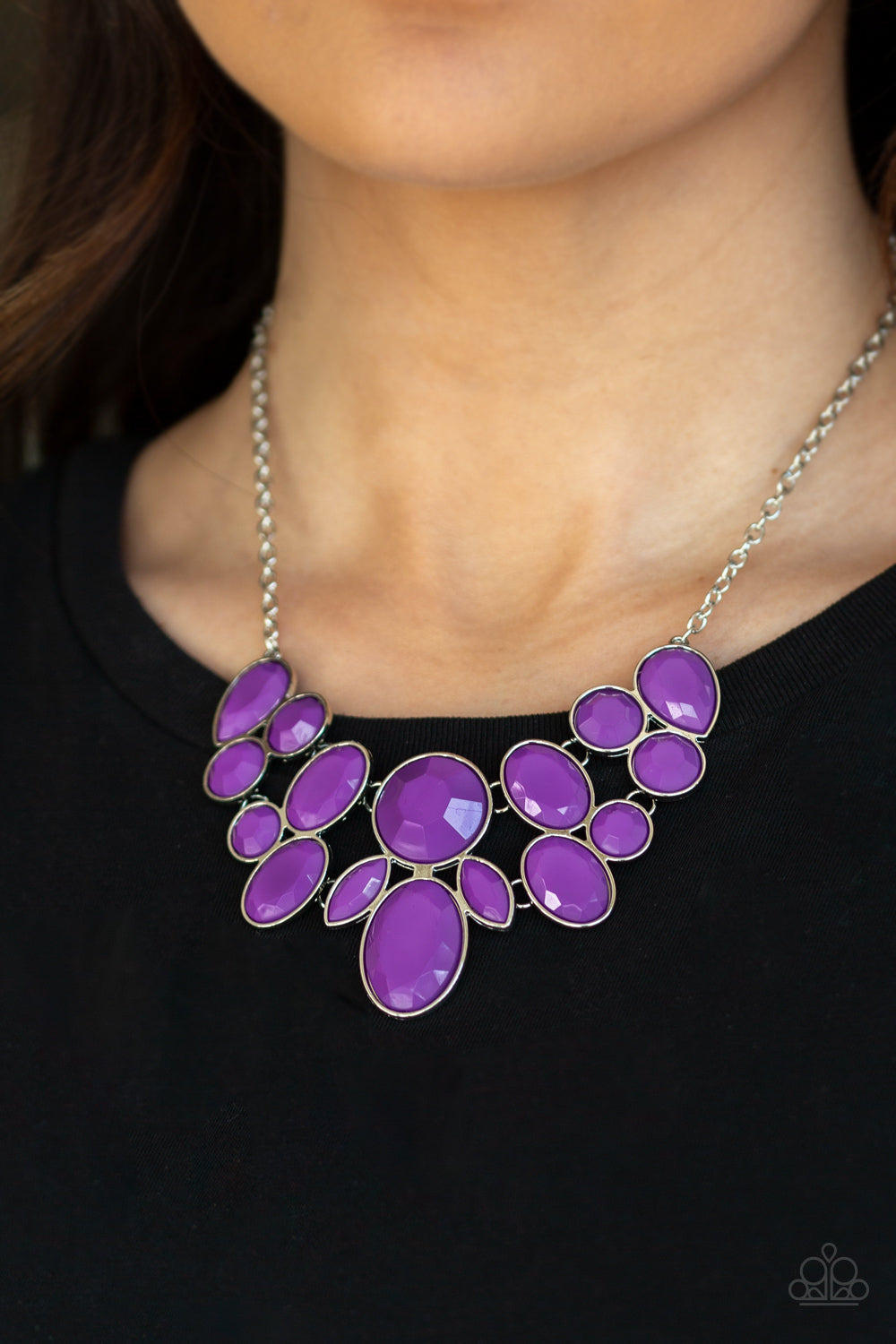 Paparazzi Necklace - Demi-Diva - Purple