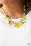 Paparazzi Necklace - I Want To SEA The World - Yellow