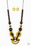 Paparazzi Necklaces - Boardwalk Party - Yellow