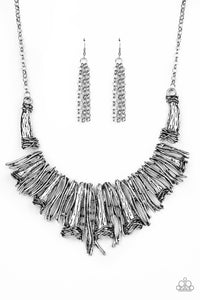 Paparazzi Necklace - In The MANE-stream - Silver