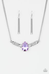 Paparazzi Necklace - Way to Make an Entrance - Purple