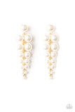 Paparazzi Earrings - Totally Tribeca - Gold