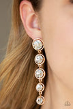 Paparazzi Earrings  - Drippin In Starlight - Gold