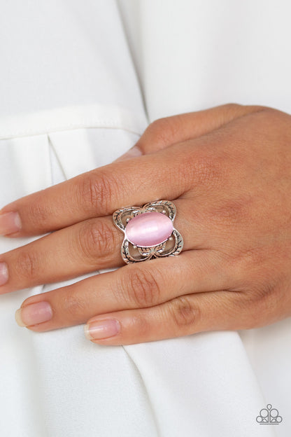 Paparazzi Ring - Go For Glow - Pink