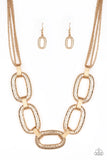Paparazzi Necklace - Take Charge - Gold