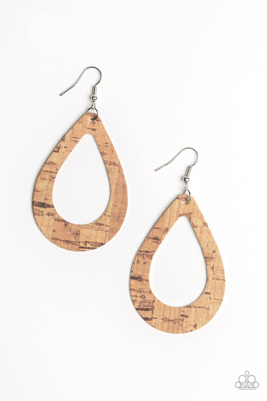 Paparazzi Earrings - Terra Trendsetter - Brown