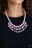 Paparazzi Necklace - Miss Majestic - Pink