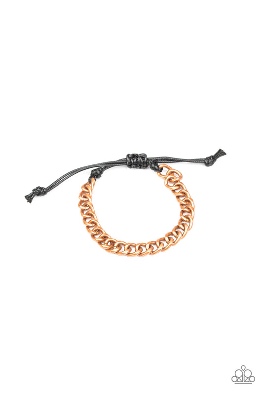 Paparazzi Urban Bracelet - Blitz - Copper