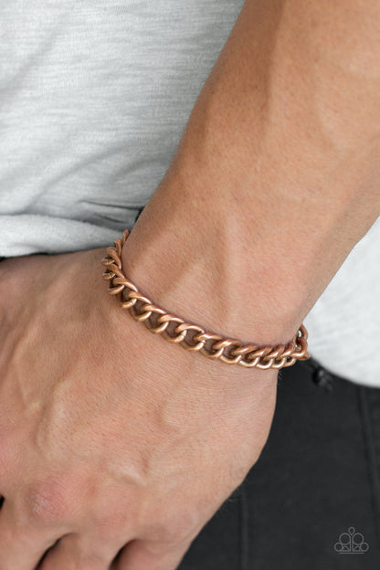 Paparazzi Urban Bracelet - Blitz - Copper