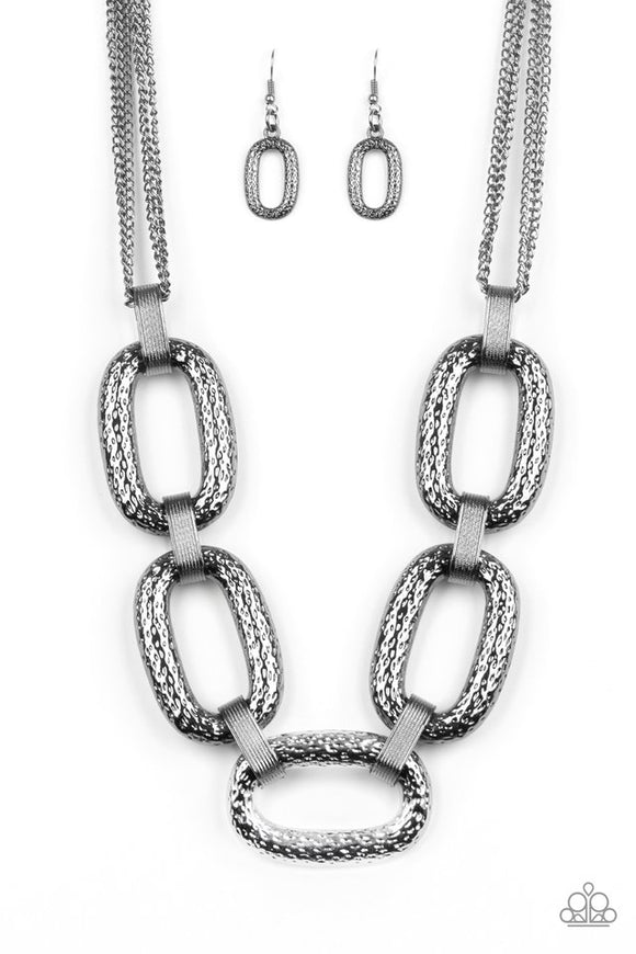 Paparazzi Necklace - Take Charge - Black