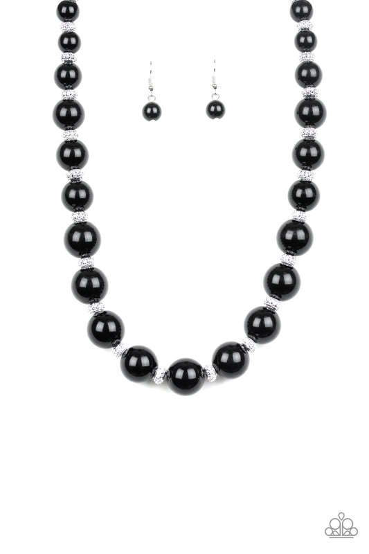 Paparazzi Necklace - Uptown Heiress - Black