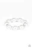 Paparazzi Bracelet - Extra Elegant - White