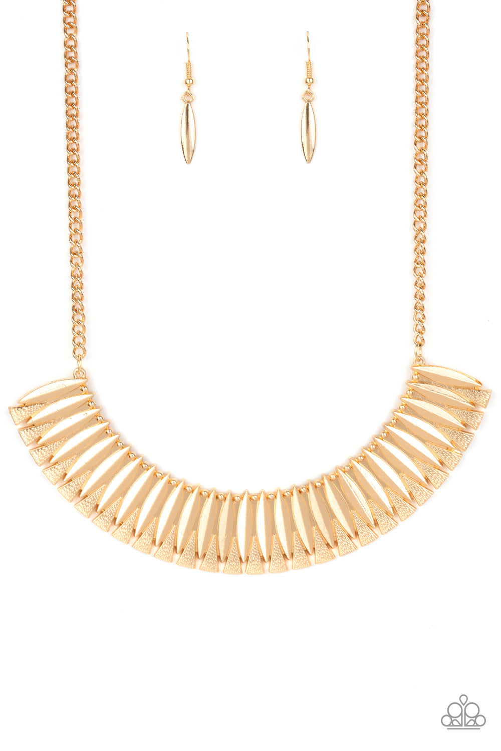 Paparazzi Necklace - My Main MANE - Gold