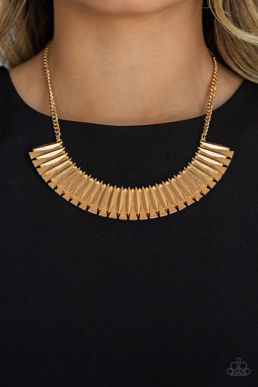 Paparazzi Necklace - My Main MANE - Gold