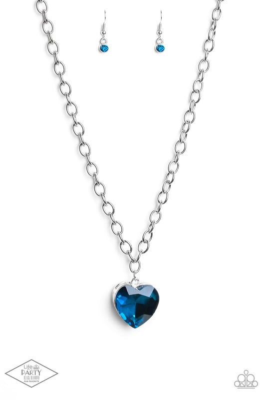 Paparazzi Necklace - Flirtatiously Flashy - Blue