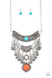 Paparazzi Necklace - Sahara Royal - Multi