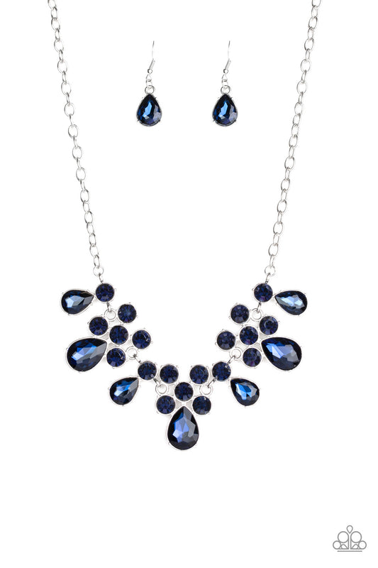 Paparazzi Necklace - Debutante Drama - Blue