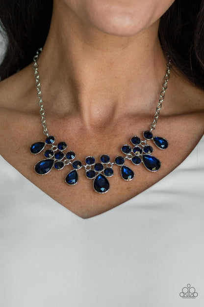 Paparazzi Necklace - Debutante Drama - Blue