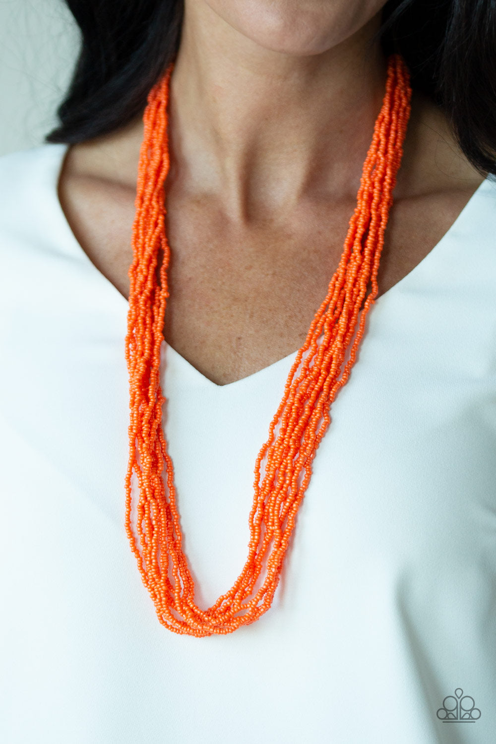 Paparazzi Necklace - Congo Colada - Orange