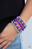 Paparazzi Bracelet - Pop-YOU-lar Culture - Purple