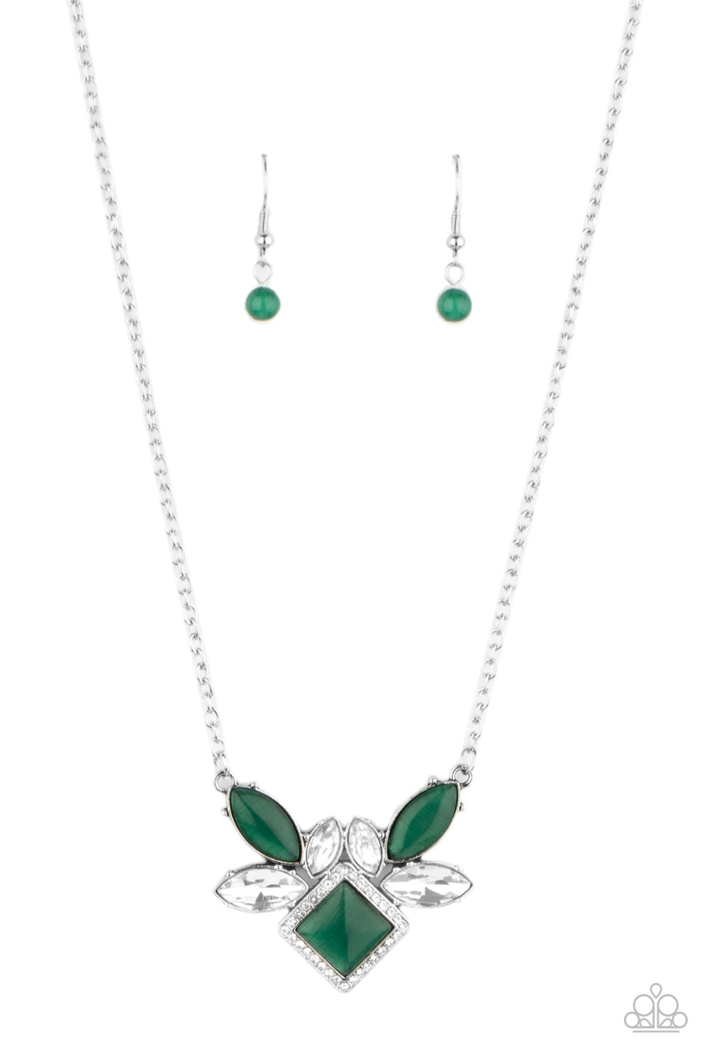 Paparazzi Necklace - Amulet Avenue - Green