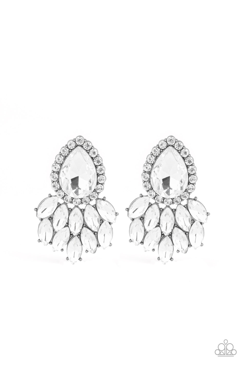 Paparazzi Earrings - A Breath of Fresh HEIR - Black