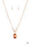 Paparazzi Necklace - Queen Bling - Copper