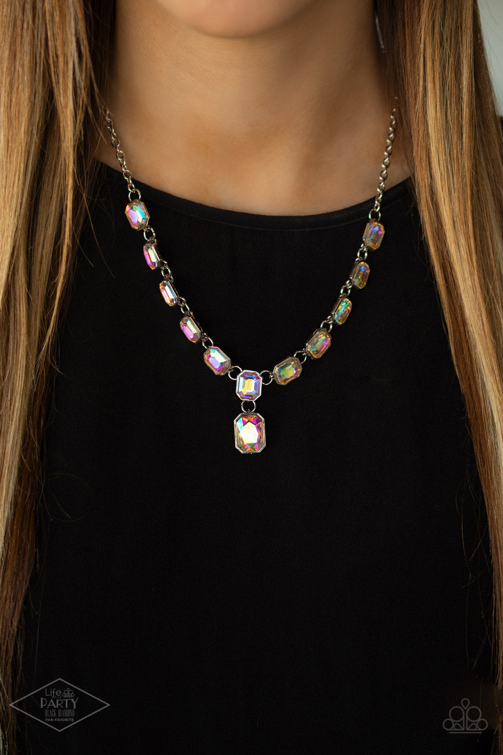 Paparazzi Necklace - The Right To Remain Sparkly - Multi