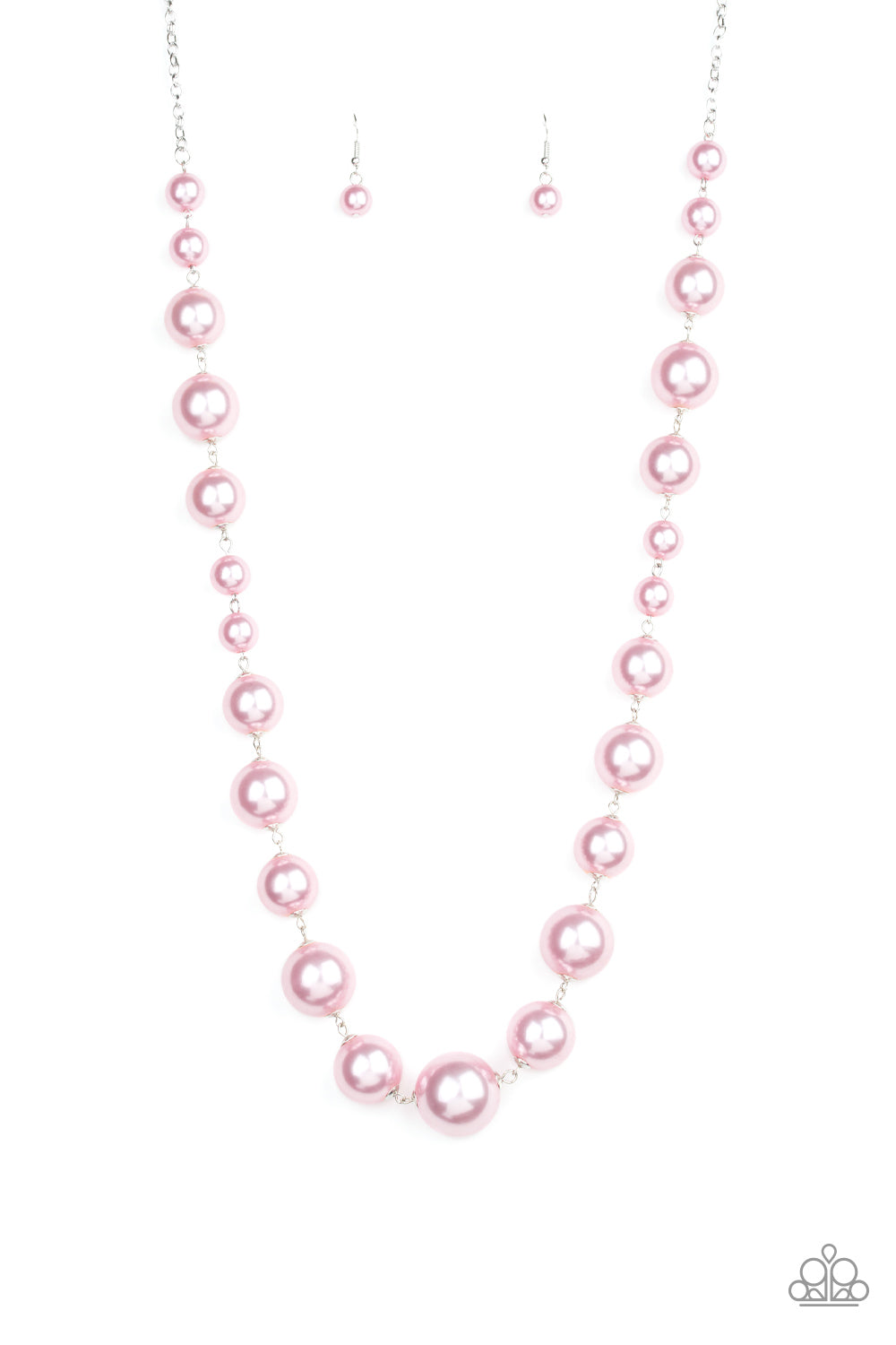 Paparazzi Necklace - Pearl Prodigy - Pink