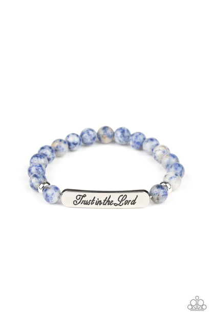 Paparazzi Bracelet - Keep The Trust - Blue