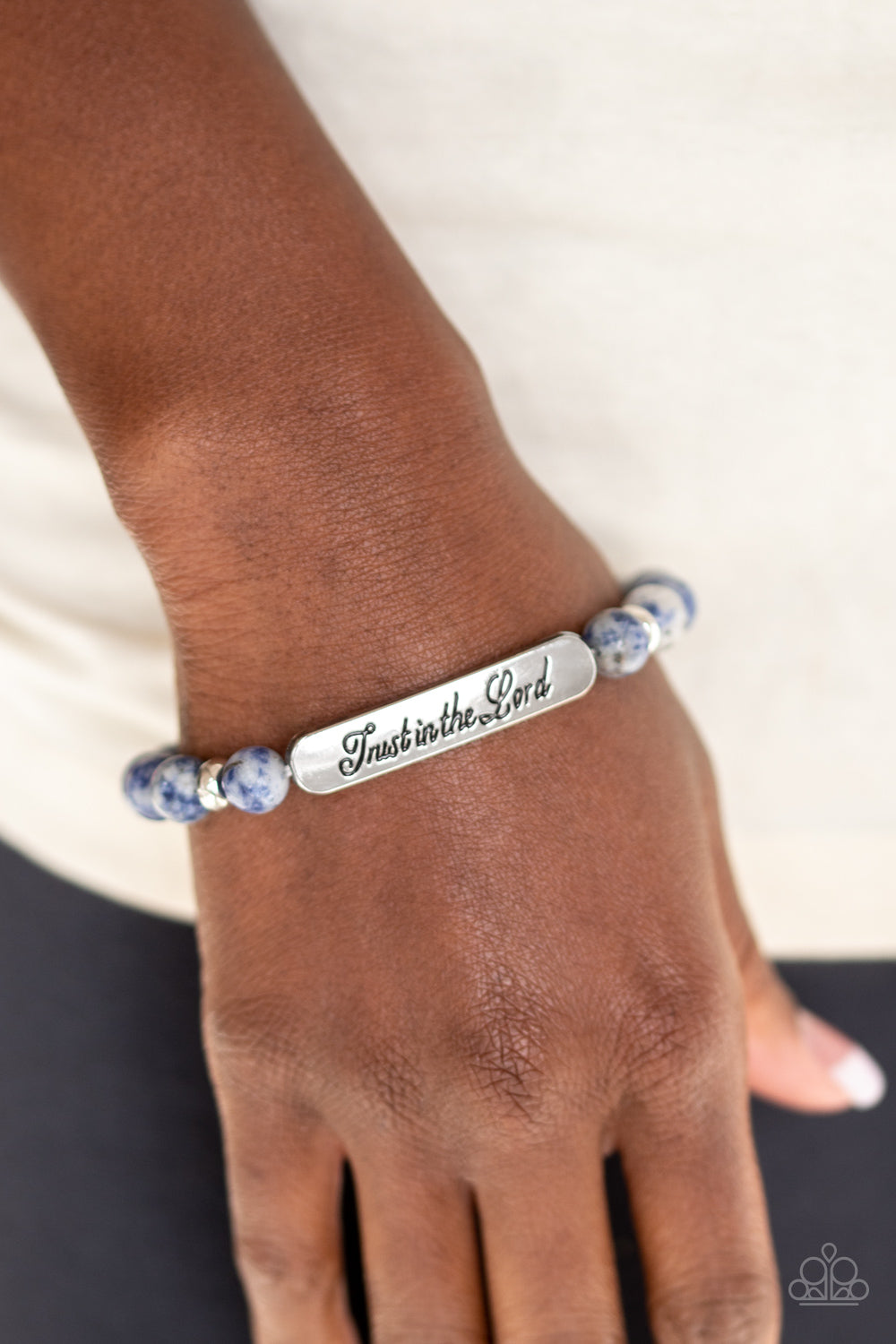 Paparazzi Bracelet - Keep The Trust - Blue