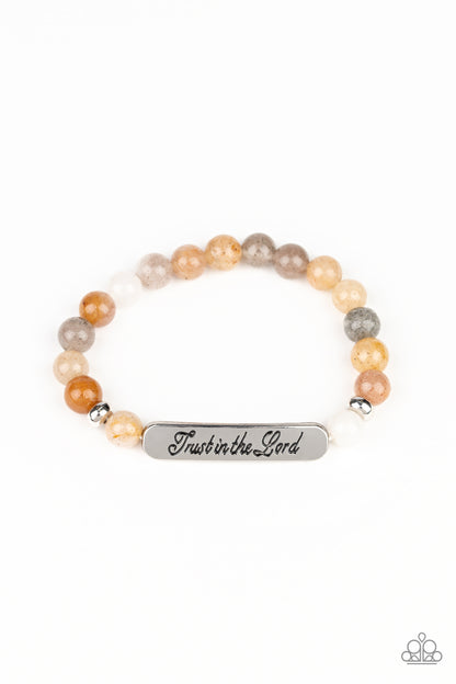 Paparazzi Bracelet - Keep the Trust - Brown