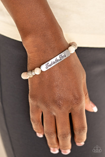 Paparazzi Bracelet - Keep the Trust - Brown