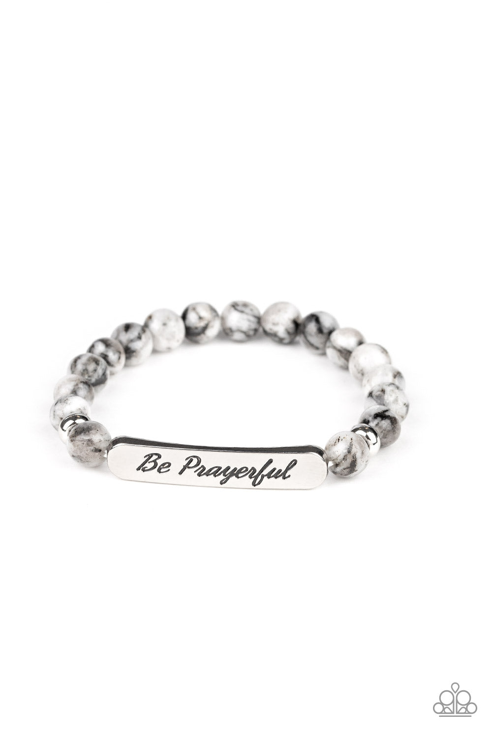 Paparazzi Bracelet - Be Prayerful - Black