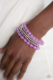 Paparazzi Bracelet - Sugary Sweet - Purple