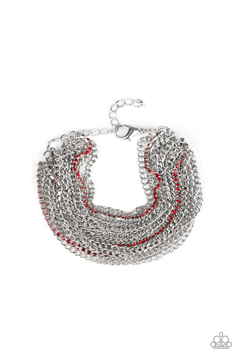 Paparazzi Bracelet - Pour Me Another - Red