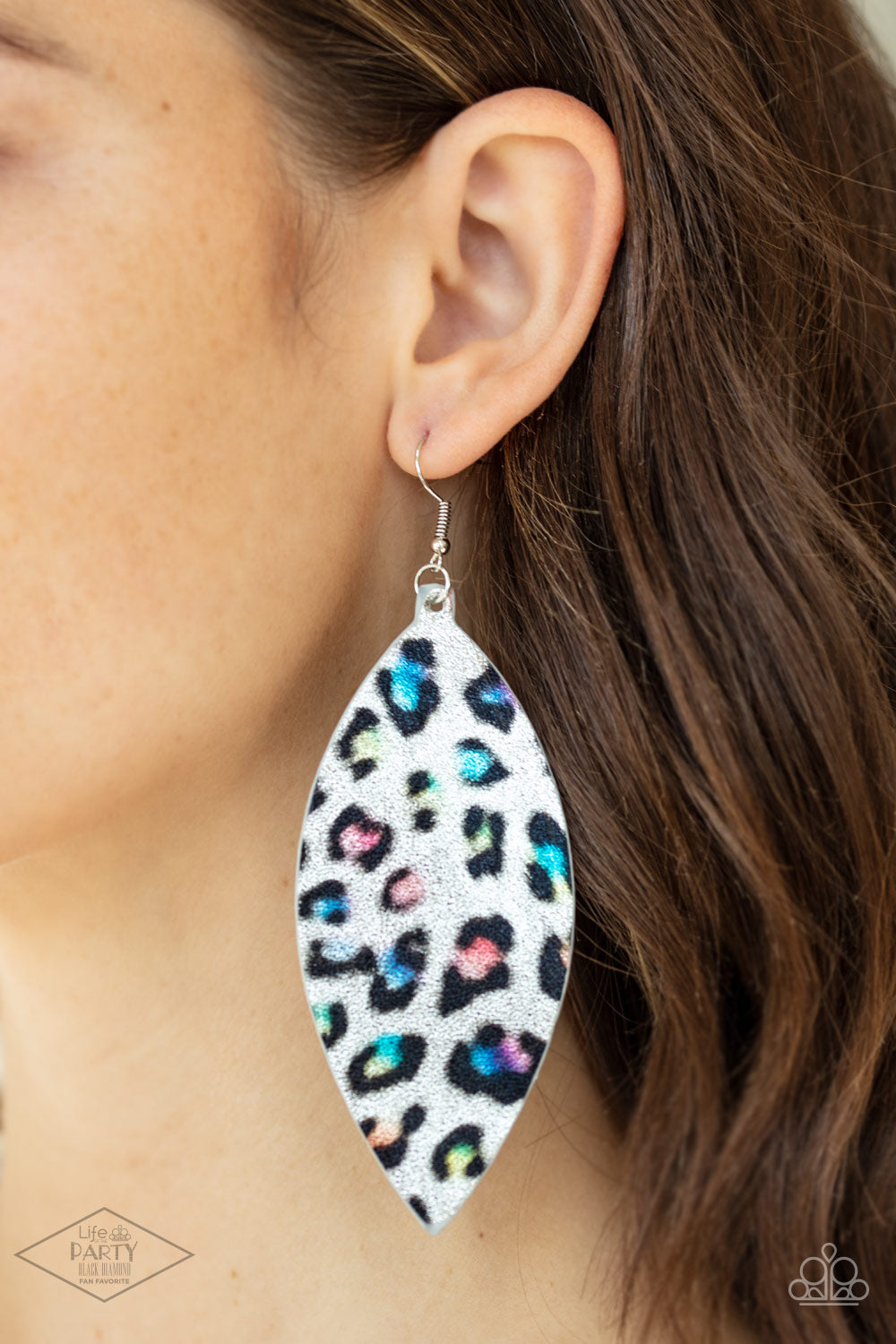 Paparazzi Earrings - Once a CHEETAH, Always a CHEETAH - Multi