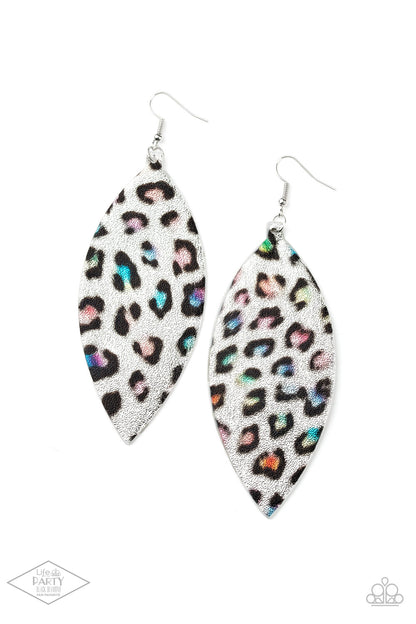 Paparazzi Earrings - Once a CHEETAH, Always a CHEETAH - Multi