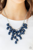 Paparazzi Necklace - Serenely Scattered - Blue