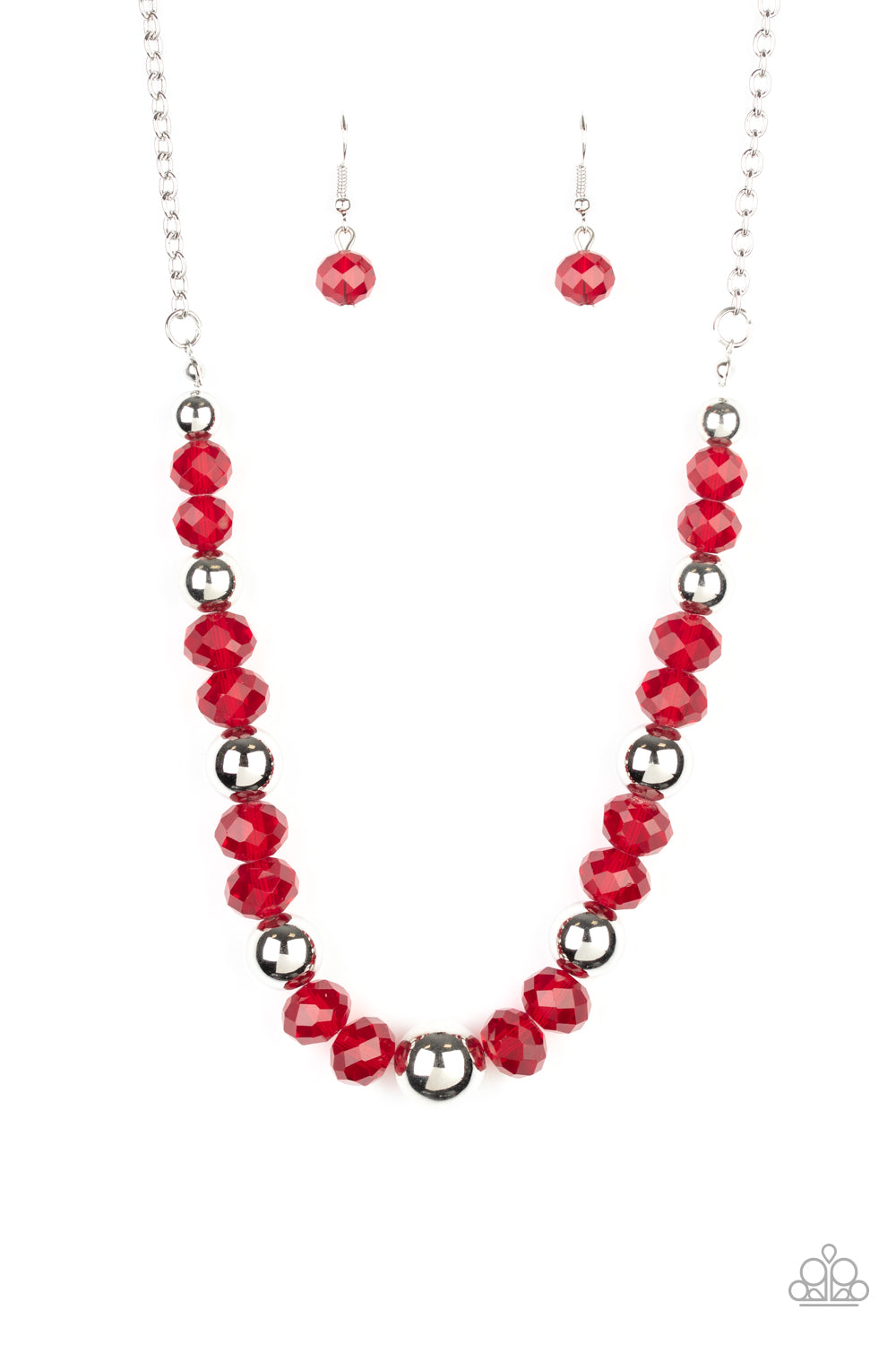 Paparazzi Necklace - Jewel Jam - Red