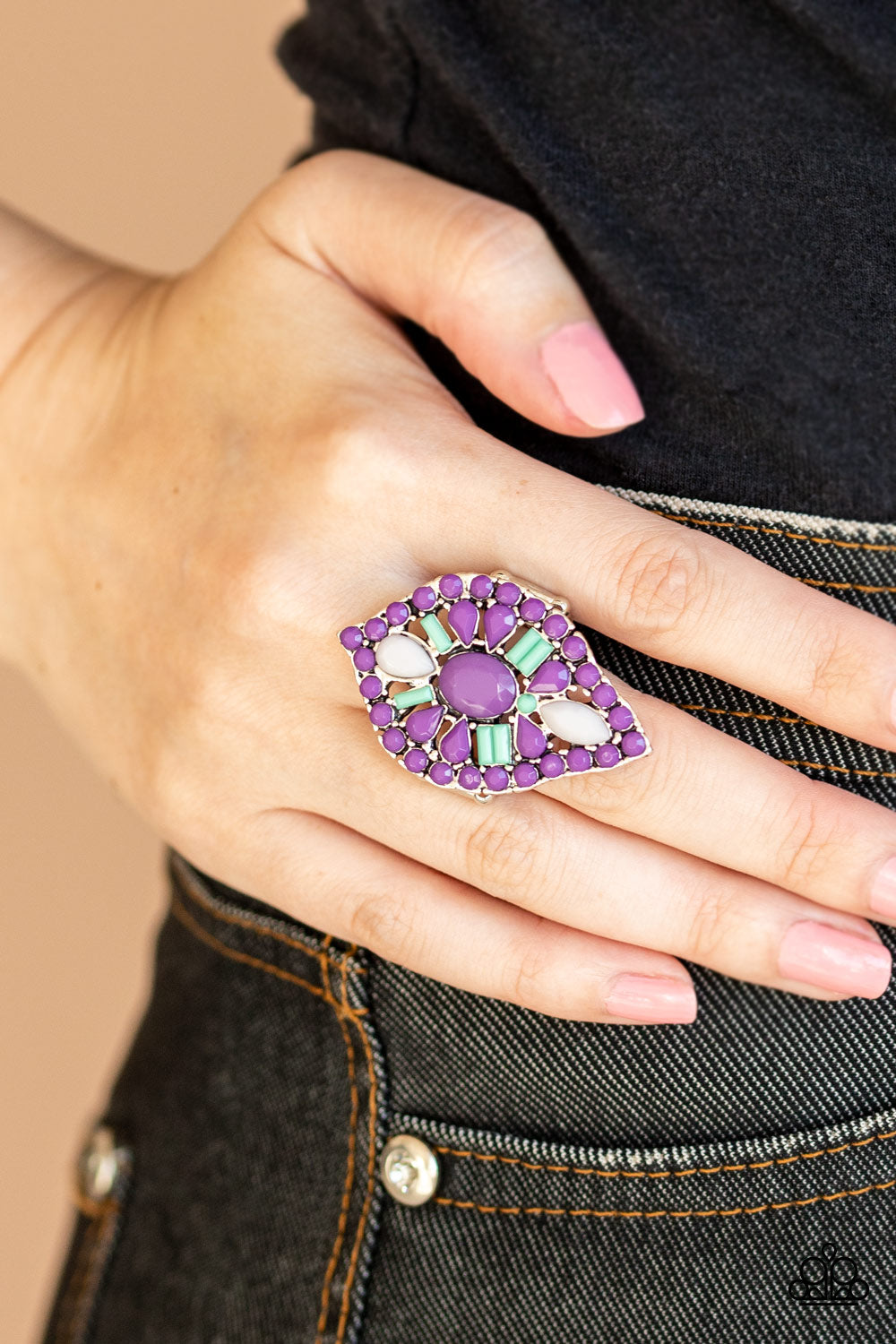 Paparazzi Ring - Jungle Jewelry - Purple