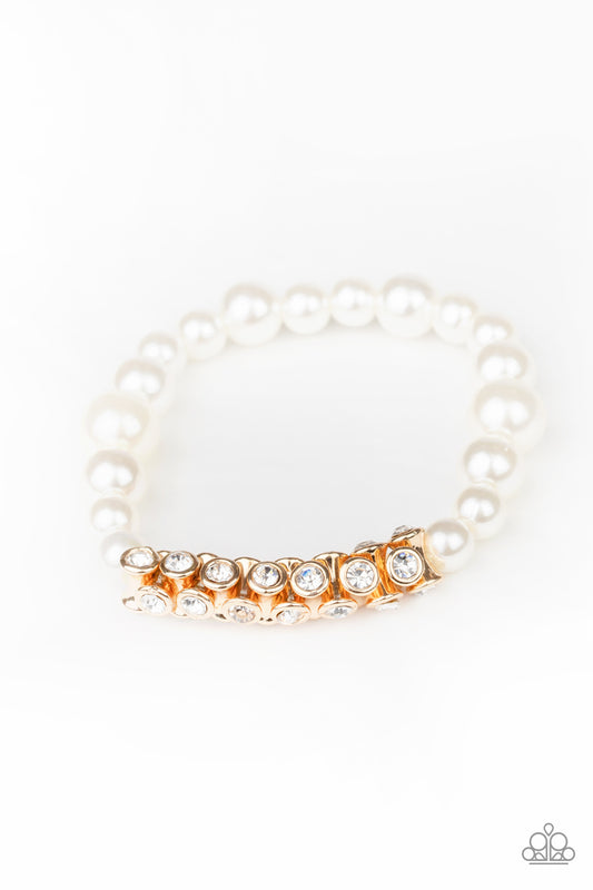 Paparazzi Bracelet - Traffic-Stopping Sparkle - Gold