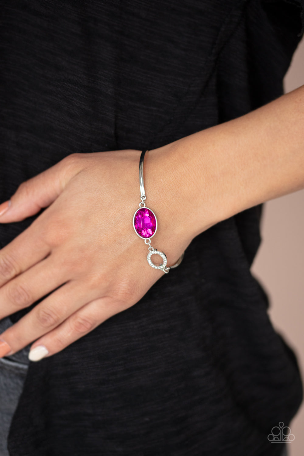 Paparazzi Bracelet - Glamorous Glow - Pink