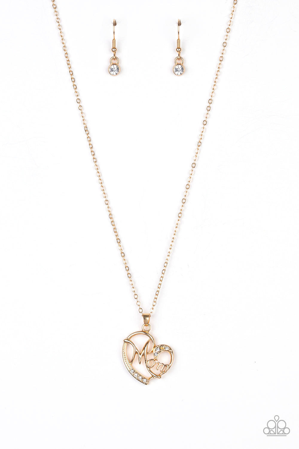 Paparazzi Necklace - Mom Moments - Gold