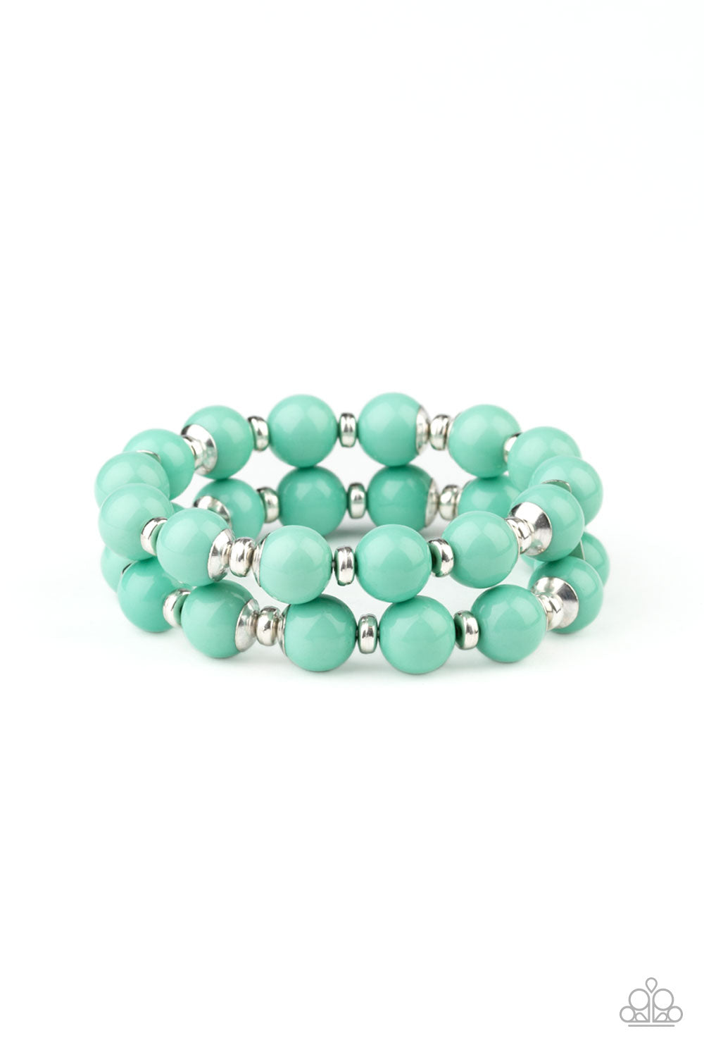 Paparazzi Bracelet - Bubble Blast Off - Green