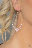 Paparazzi Earrings - Exquisitely Ethereal - Pink