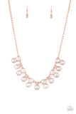 Paparazzi Necklace - Top Dollar Twinkle - Copper