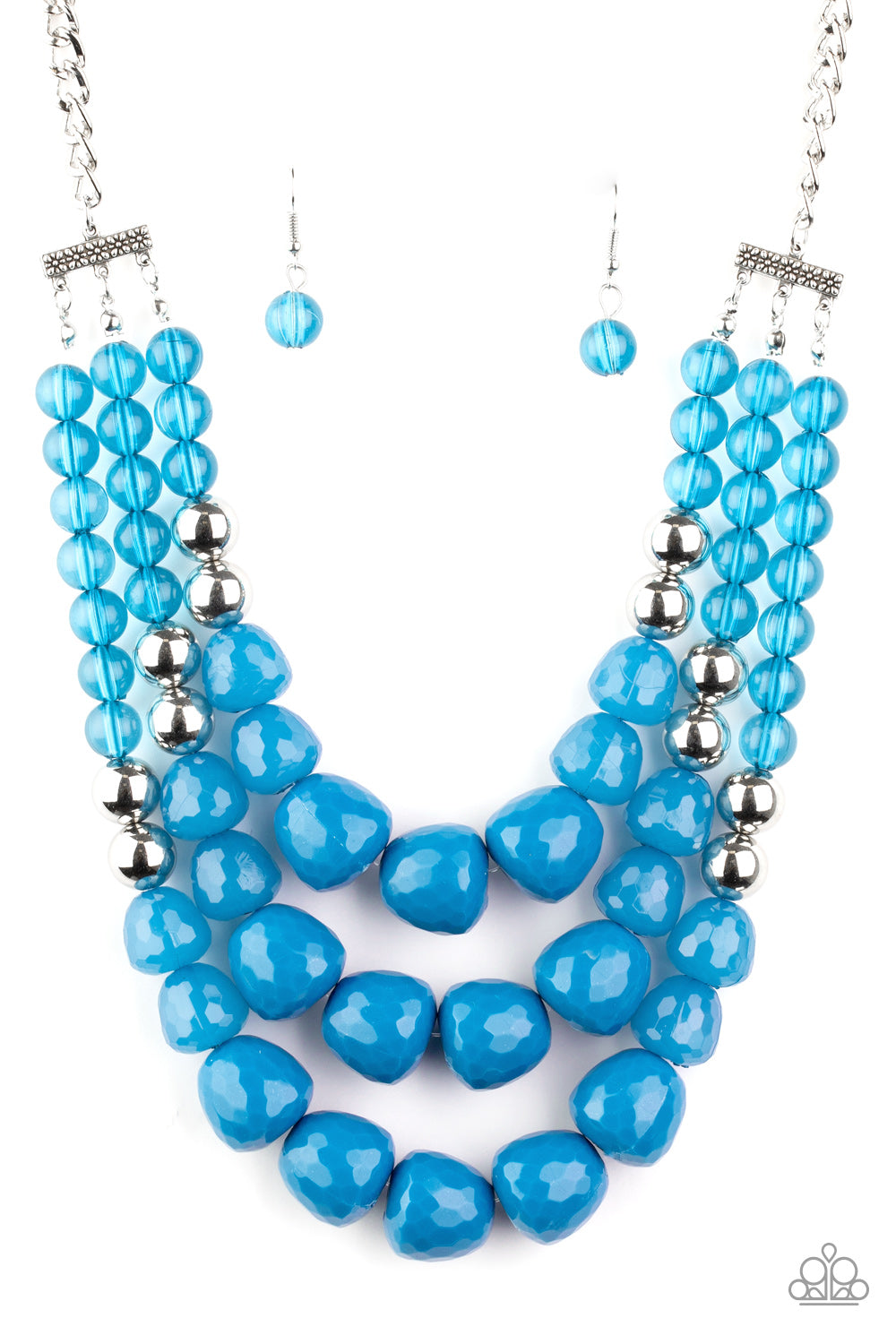 Paparazzi Necklace - Forbidden Fruit - Blue